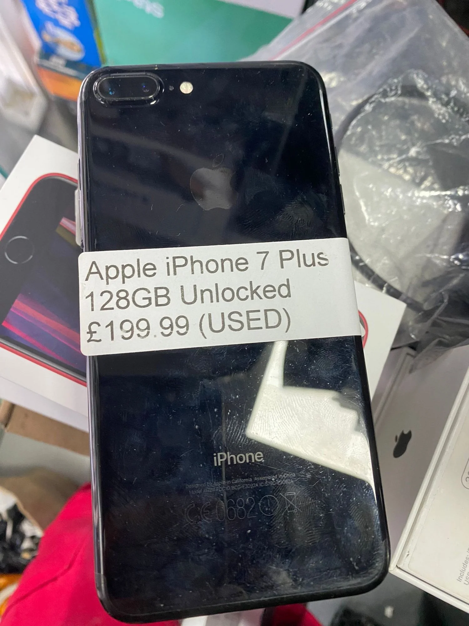 iPhone 7 Plus Jet Black 128 GB docomo Apple iPhone 7 Plus 128GB